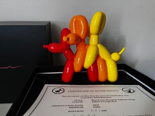 Escultura Triple Humpek Balloon Dog Whatshisname