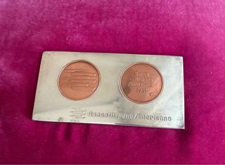 Pisapapeles Banco Hispano Americano 1981
