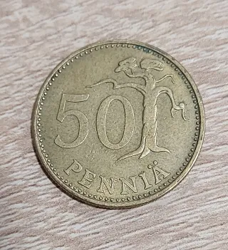 Finlandia 50 Pennia 1972