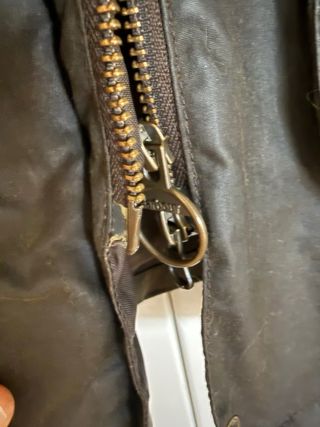 Parka Barbour mujer encerada verde