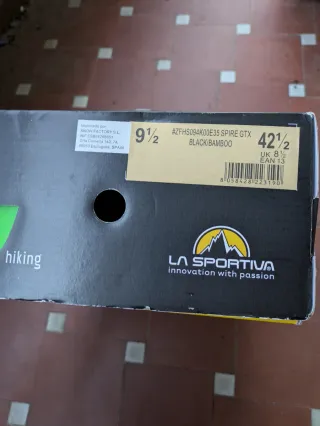 La Sportiva Spire GTX Botas Trekking Negras/Amaril