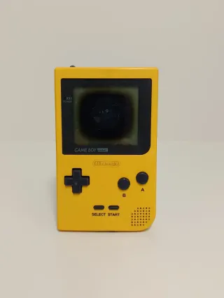 Game Boy Pocket Amarillo + Donkey Kong Land