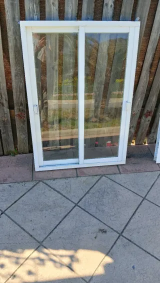 Ventana corredera aluminio y cristal