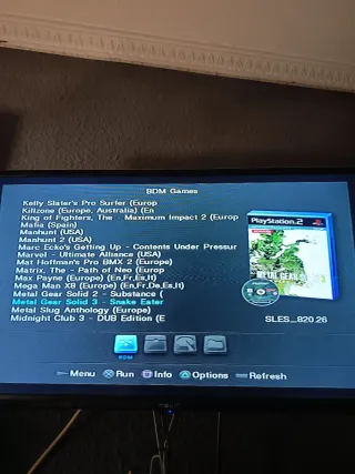 Consola Sony PS2 Negra