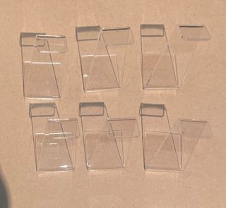 6 espositori Zippo in metacrilato singoli