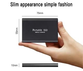 Disco Duro Externo Portátil SSD 4TB