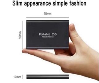 Disco Duro Externo Portátil SSD 4TB