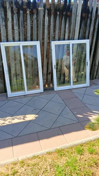 Ventana corredera aluminio y cristal