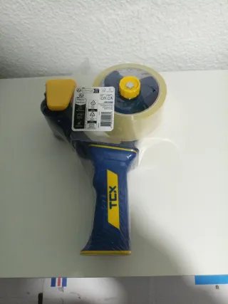 Selladora de paquetes TEX con cinta