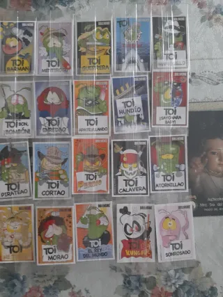 Colección Cromos Toi cine de bollycao