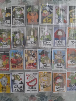 Colección Cromos Toi cine de bollycao