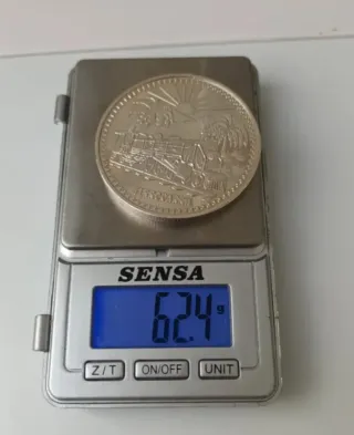 Medalla 2 Onzas Plata Pura 999.