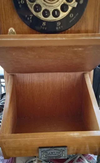 Teléfono Retro Madera Daklin Museum Serie