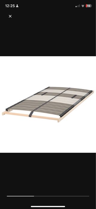 Somier láminas Ikea modelo X sin patas