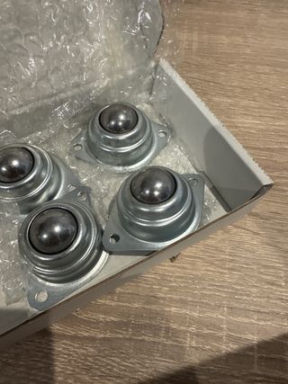 4 Ruedas para Muebles (Max 25kg)