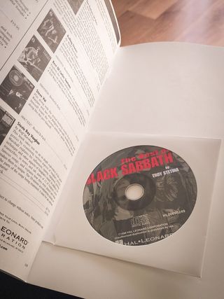 Black Sabbath: Libro + CD Partituras Guitarra