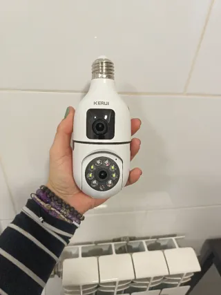 Cámara WiFi Inteligente Bombilla