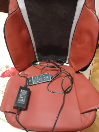 Asiento masajeador columna y cervicales