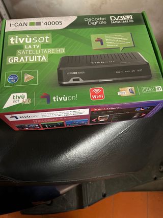 Decoder Tivùsat i-CAN 4000S con scheda oro attiva
