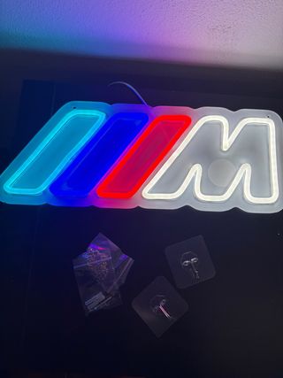 Cartel Luminoso BMW M Power LED