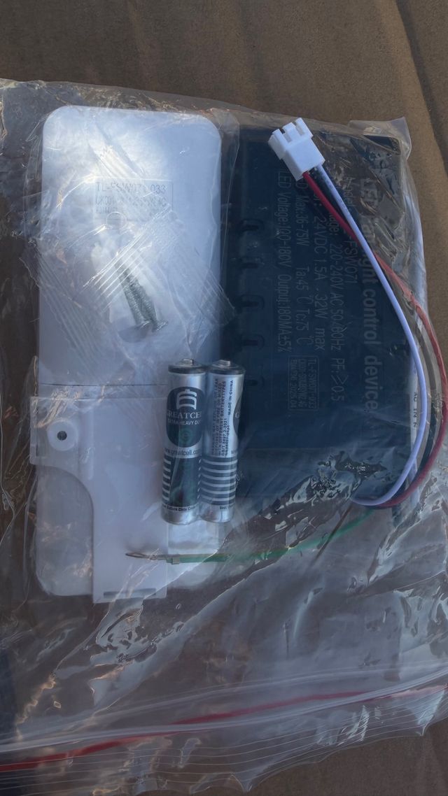 Ventilatore da soffitto LED 36W 6 velocità