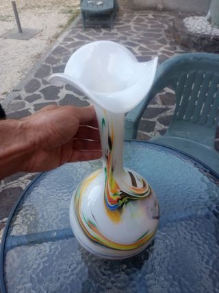Vaso Murano Vetro Artistico