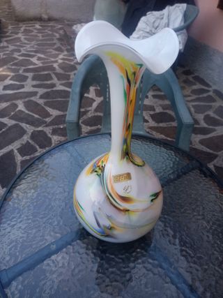 Vaso Murano Vetro Artistico