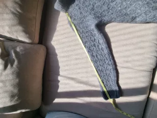 Jersey Massimo Dutti cuello alto gris de chica