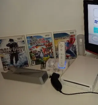 Videoconsola Nintendo Wii + Juegos