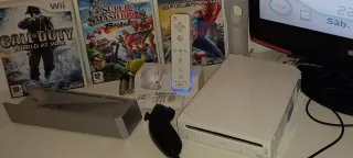 Videoconsola Nintendo Wii + Juegos