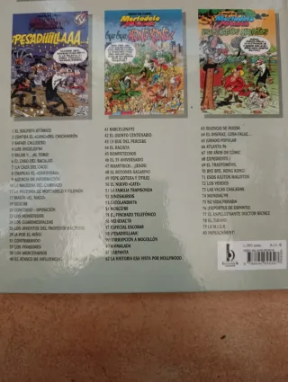 Libros Mortadelo y Filemón