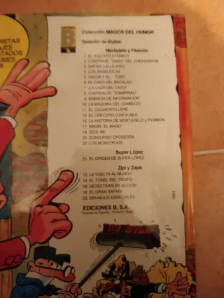 Libros Mortadelo y Filemón