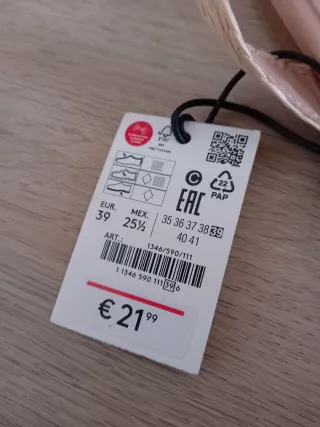 Sandalias Lefties Beige Talla 39