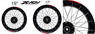 Pegatinas X-ADV 15 y 17