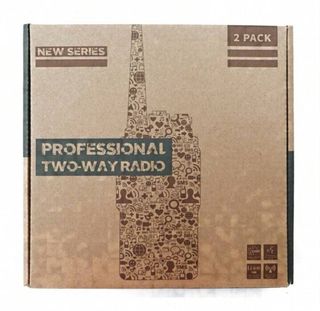 2x BAOFENG UV-5R Walkie Talkie 5W Dual Band