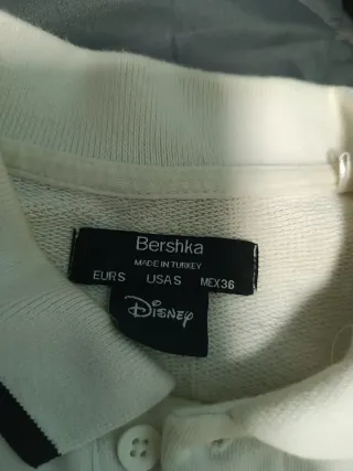 Polo Mickey Mouse Rayas Blanco/Amarillo