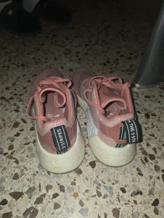 Zapatillas Adidas Mujer Rosa y Blanco