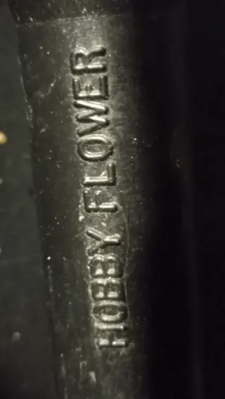 3 Vasi Hobby Flowers 35cm Nero in Plastica