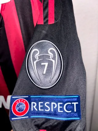 Camiseta AC Milan Beckham/ Talla XXL