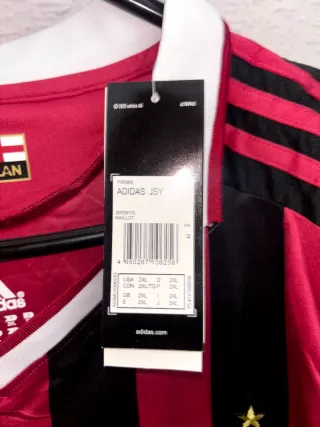 Camiseta AC Milan Beckham/ Talla XXL