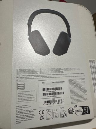 Sony WH-1000XM6 Negros..no apto para tiesos