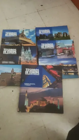 Colección libros cocina, historia, geografía..