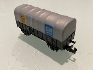 IBERTREN "2N"-VAGÓN CERRADO CON TOLDO OPEL-RARO