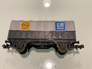 IBERTREN "2N"-VAGÓN CERRADO CON TOLDO OPEL-RARO