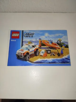 LEGO City 60012 – 4x4 Guardacostas (COMPLETO