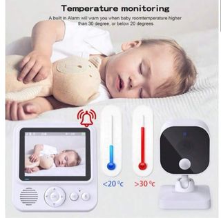 Baby Monitor Wireless 2.8” Video Audio Bidireziona
