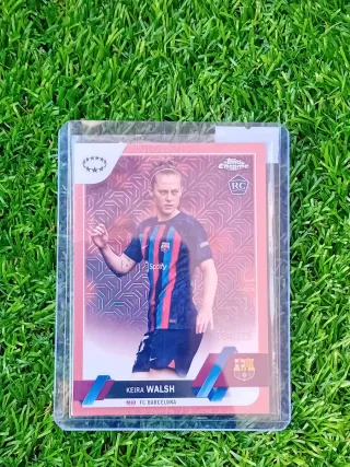 Keira Walsh FC Barcelona RC Topps Chrome /125
