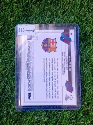 Keira Walsh FC Barcelona RC Topps Chrome /125