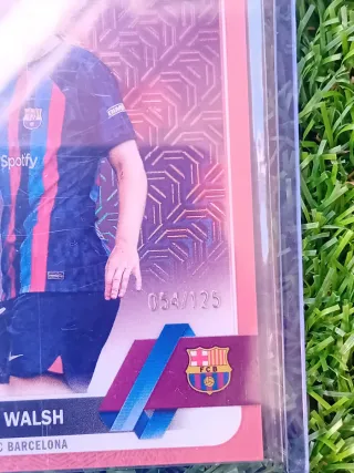 Keira Walsh FC Barcelona RC Topps Chrome /125