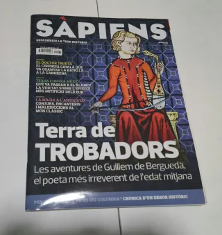 4 Revistes d'Història (Sàpiens, Món medieval,...)